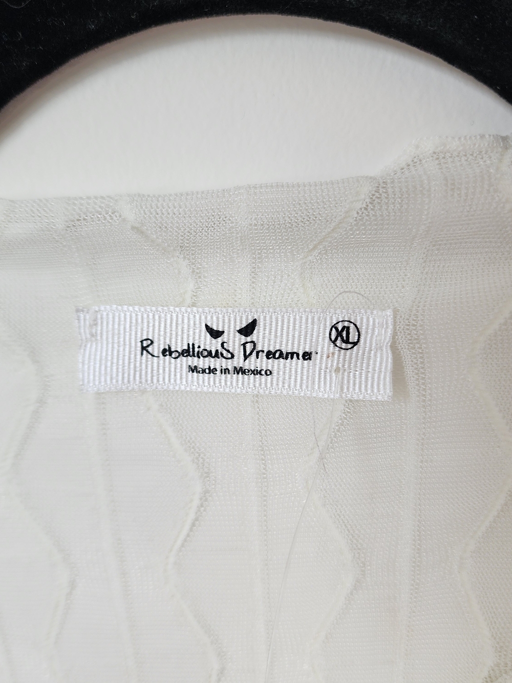 Smi Sheer Ruffle Neck Top - Picture 5 of 11
